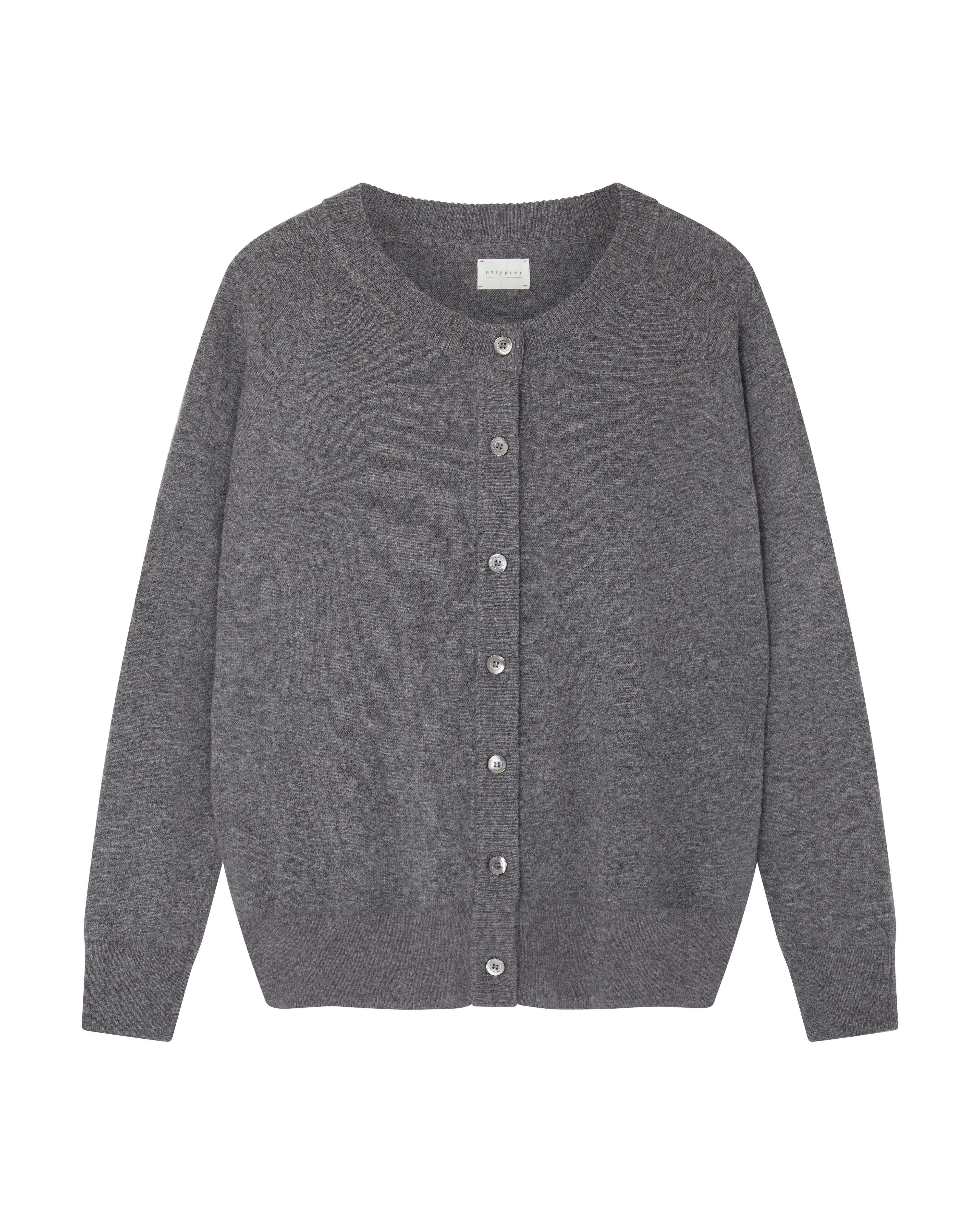 The WEEKEND CARDIGAN - Atlantic Grey