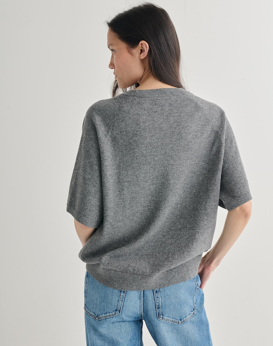 Grey Wool T-shirt 