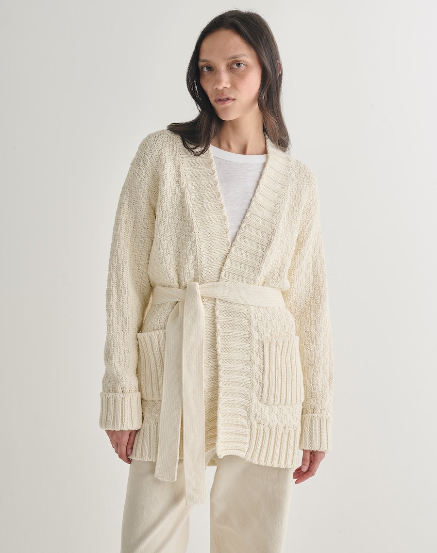 Cotton Stitch Cardigan 