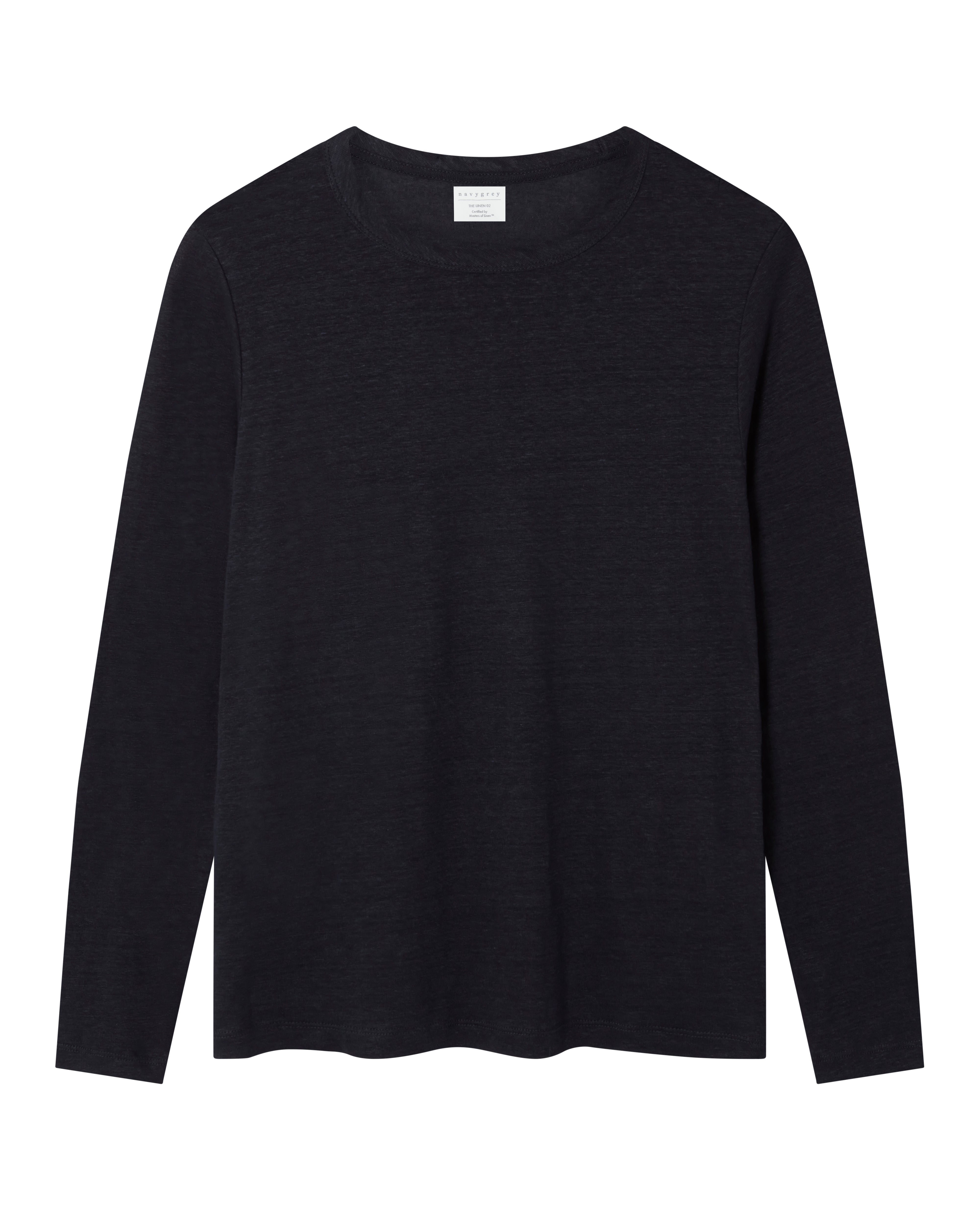 The LINEN 01 / The Long Sleeve - Navy