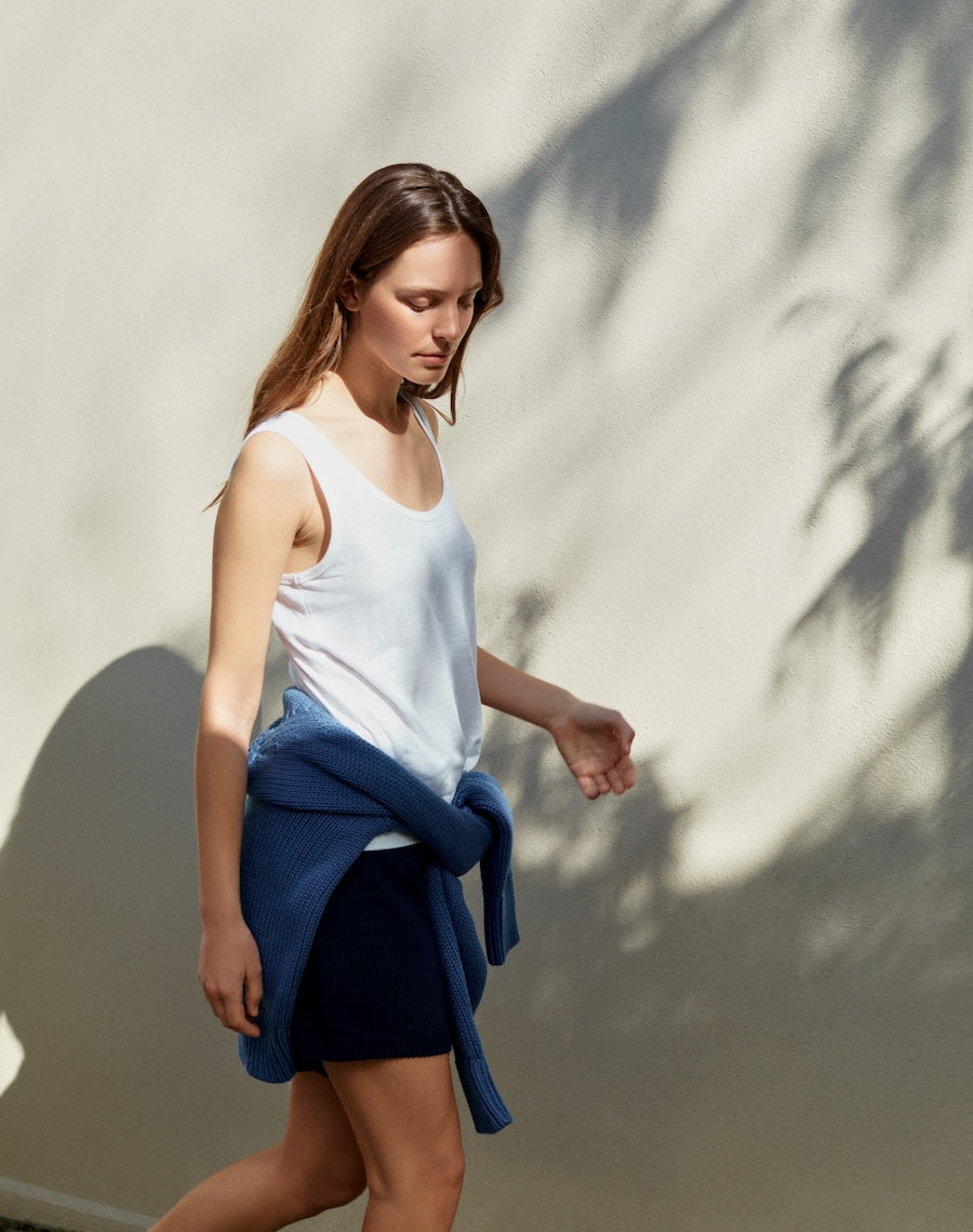 Linen Vest 